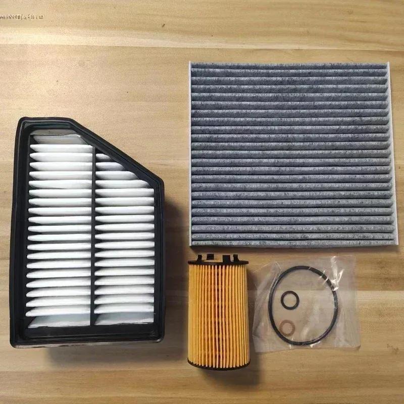 Car Filter Set Oil Filter Air Filter 23140-34100 68116-34000 1721803009 Set Filters Suitable for Ssangyong Korando
