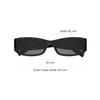 Saint Laurent Logo Design Oval Sunglasses Unisex sunglasses Tortoise 843066Y99562338