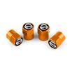 ATY1  Nissan Logo Car Wheel Tire Valve Caps Aluminum Dustproof Tyre Air Stem Covers For Nismo X-Trail Qashqai Teana Note Leaf Almera