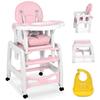 Sinco 5-in-1 Pink Feeding Chair