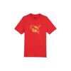 Euro Cup Tee Spain Logo Print Comfortable Casual Sports Short Sleeve T-Shirt Men Tops Red 684540-11