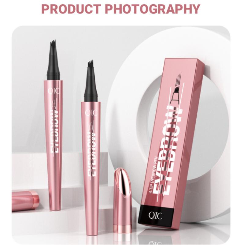 Женская четырехголовая краска для бровей Косметика Натуральная стойкая краска Татуировка бровей Женская Водостойкая краска для бровей