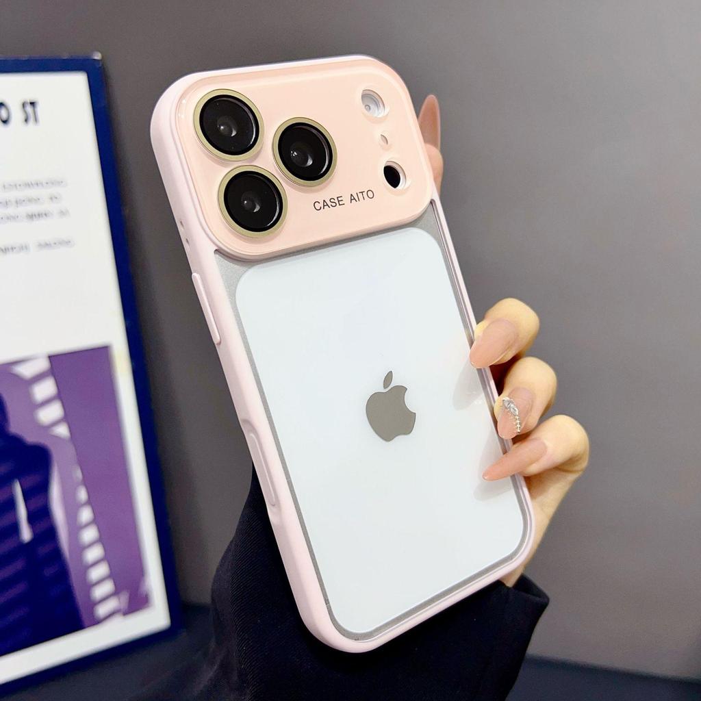 Premium Transparent Large Window Case for iPhone 17 Pro Max & Apple 16, 14/15