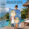Lola Adventure Beach Towel, Super Soft Microfiber, Perfect Gift for Her/Him, Birthday, for Pool, Beach, Travel, Decor Beach Party