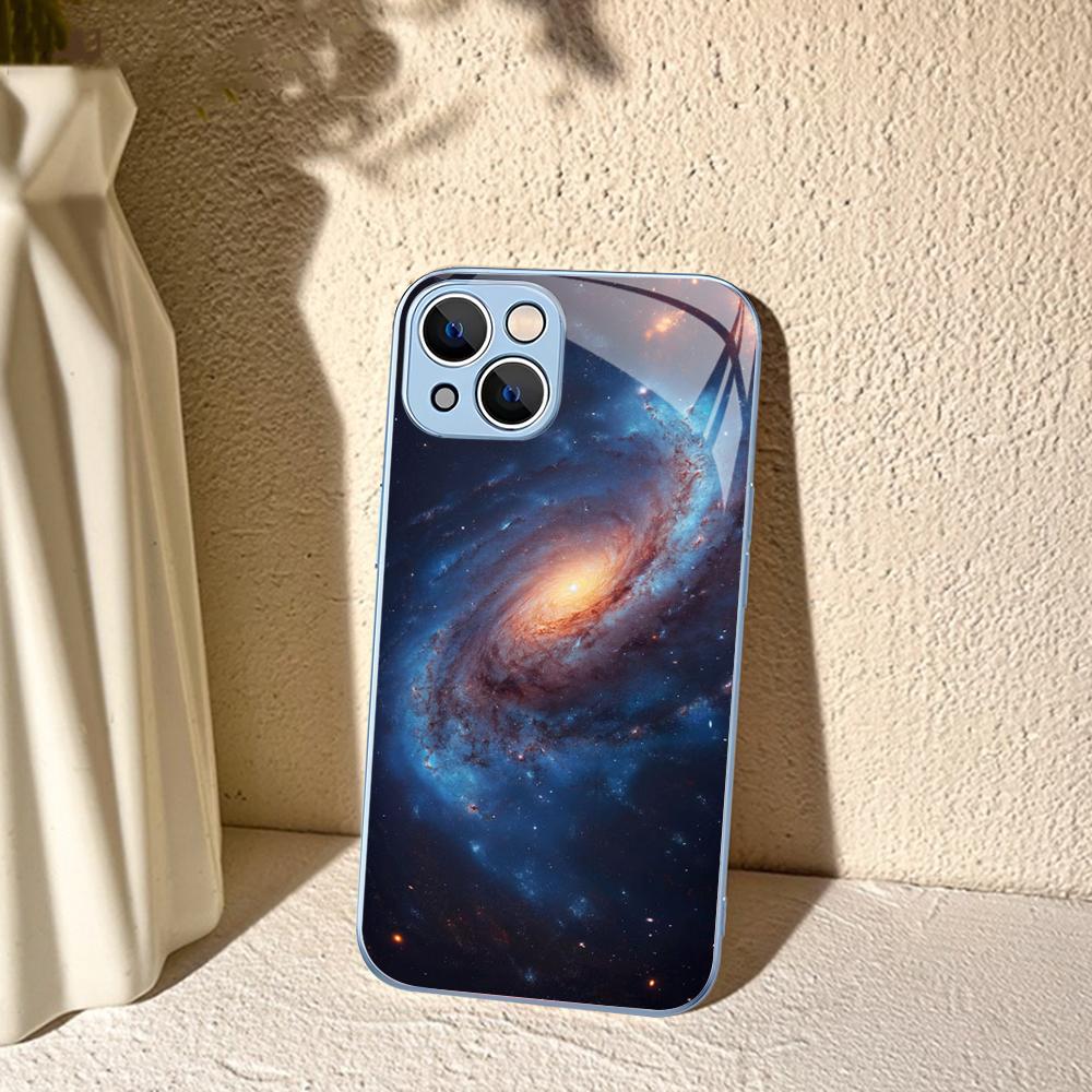 Чехол для телефона 'Космическая Вселенная Галактика' для iPhone 14 13 12 Mini 11 Pro XS Max X XR 14 Plus Защитное стекло