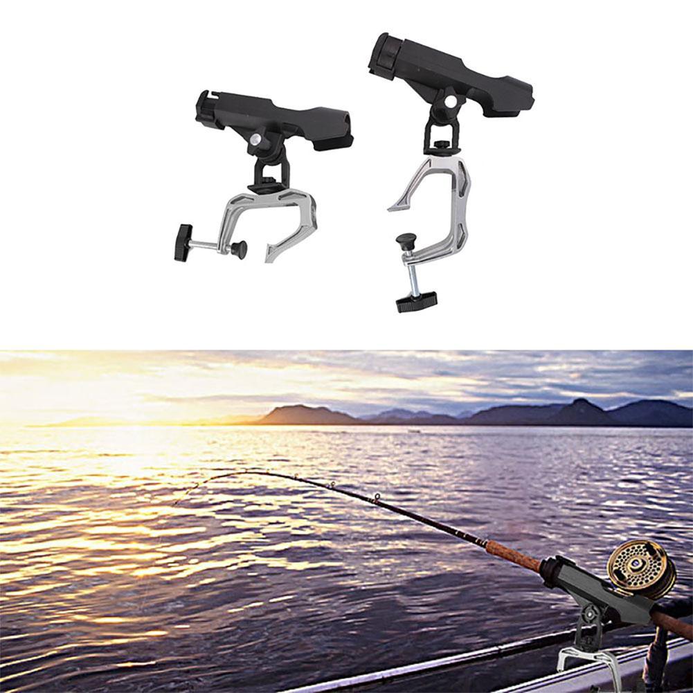 Fishing Rods Holder 360 Degree Adjustable Anti-corrosion Impact-resistant Fishing Rod Racks Fishing Boat Accessories