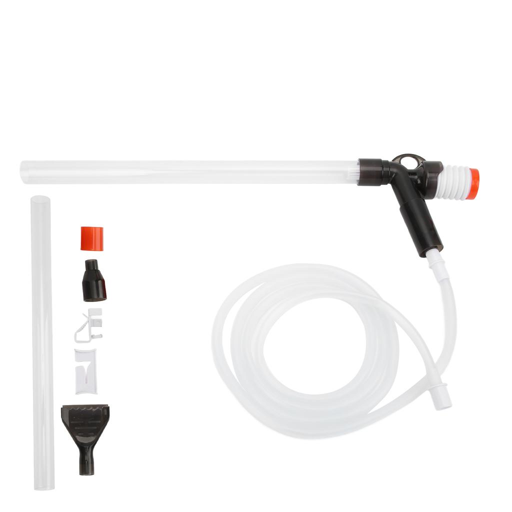 Fish Tank Gravel Cleaner Pneumatic Universal Quick Plastic Aquarium Water Changer with Air Pressure