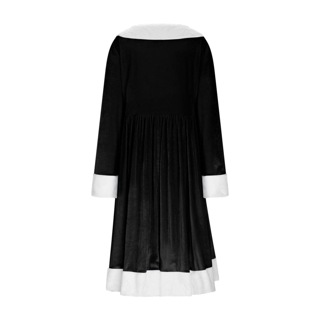 Женское модное платье свободного кроя с длинными рукавами, плюшевое, с V-образным вырезом, однотонное, для вечеринки