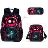 Just Shapes&Beats Kids Backpack Set 3-Piece for School Students Lightweight Ergonomic Large Capacity Fun Pattern