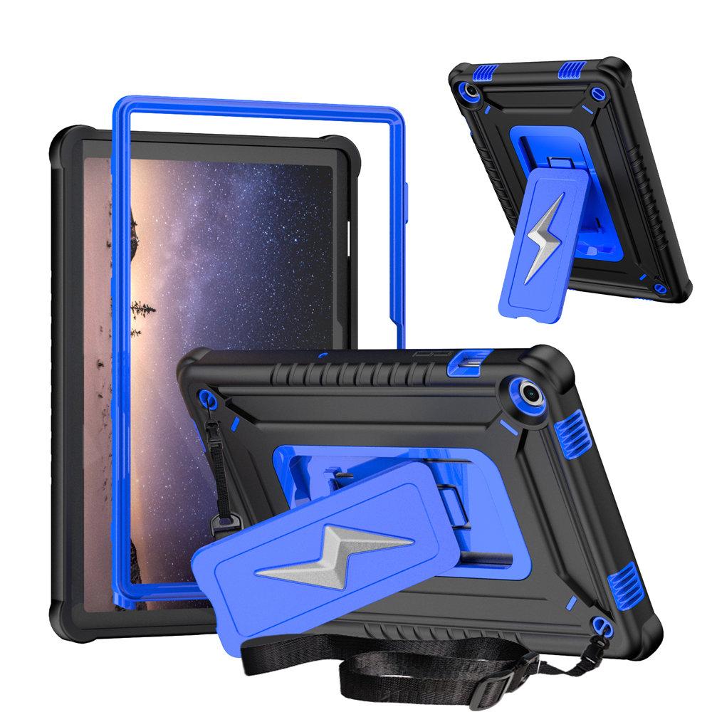 Противоударный чехол-подставка для Samsung Galaxy Tab A9 Plus 11 дюймов SM-X210N/X216B 2025, прочный и надежный чехол для планшета с ремешком