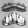 Iron Triangle Storage Rack Corner Bathroom Wall Mounted Kitchen Storage Rack Kitchen Non Perforated Storage Rack