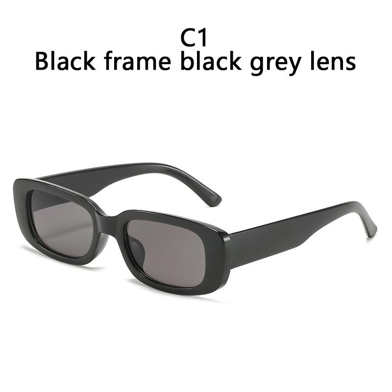 Маленькие прямоугольные солнцезащитные очки, женские винтажные брендовые дизайнерские квадратные солнцезащитные очки, женские солнцезащитные очки UV400