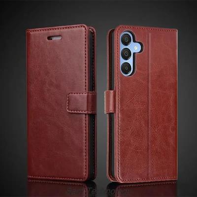 Кожаный чехол-книжка-кошелек для Samsung Galaxy A14 A13 A12 A34 A54 A15 A04S A05S A22 A23 A32 A52 A53 A33 A73 A72 S21 S22 S23 FE S24 Ultra, крышка слота для карт