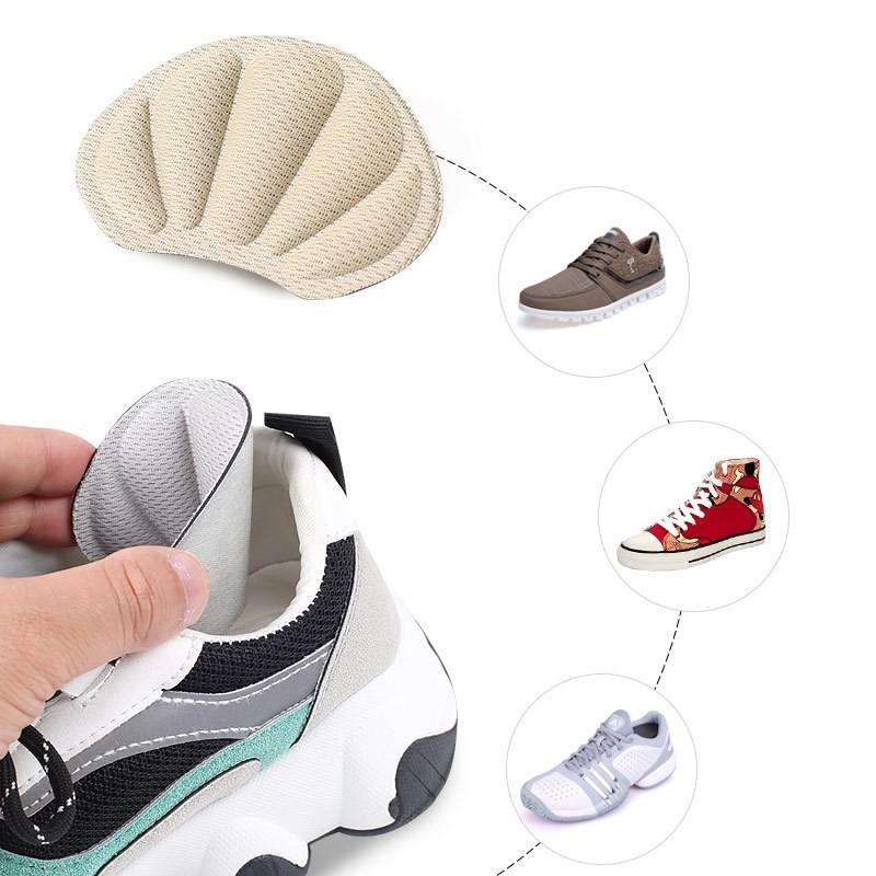Women's Insoles 2pcs Insoles Patch Heel Pads for Sport Shoes Pain Relief Antiwear Feet Pad Protector Back Sticker