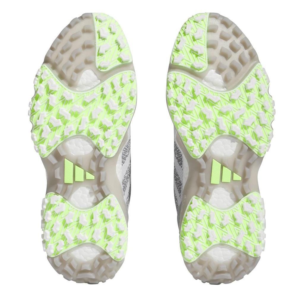 Мужские гольф-ботинки Adidas Golf Code Chaos 22, Цвет: Белый/Grace Lee/Lucid Lemon, Размер 26,5 см