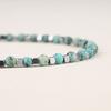 GAVU African Turquoise Stainless Steel Power Stone Bracelet for Men