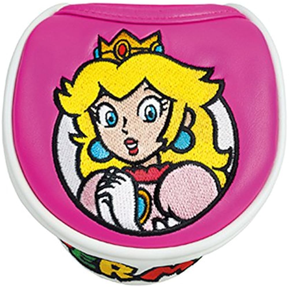 Наслаждайтесь сумкой Caddie (Наслаждайтесь сумкой Caddie) Чехол на голову Super Mario для FW (персик) SMHF004 SMHF004