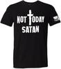 Not Today Satan Cross Graphic T-shirt