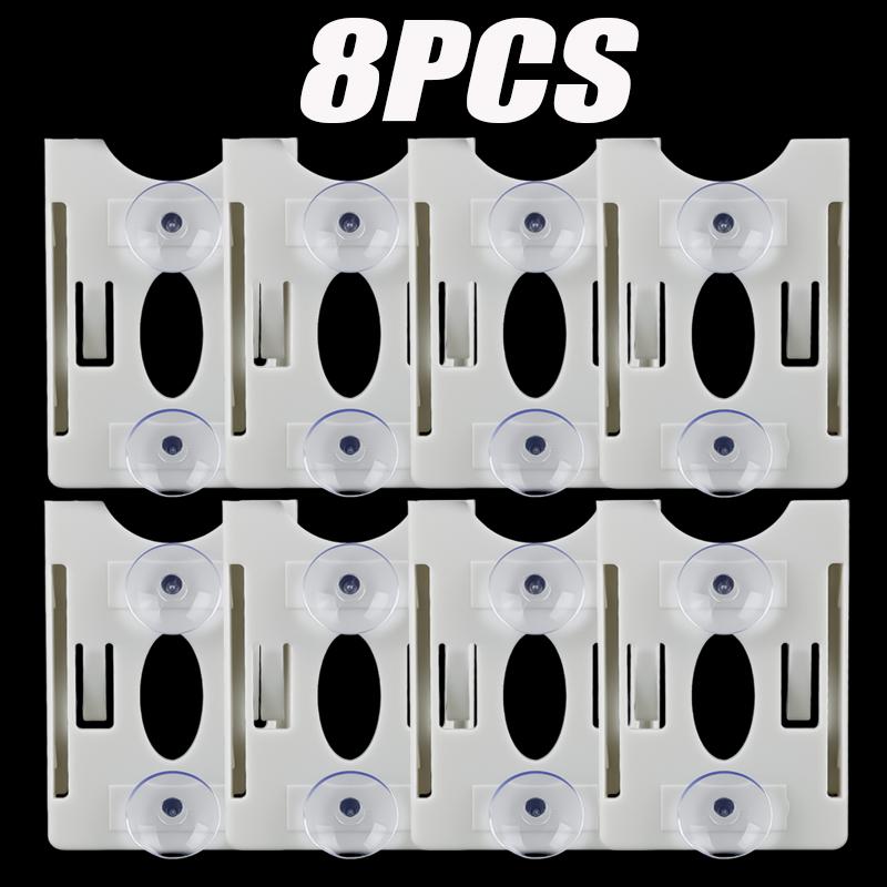 Прозрачный защитный держатель для карточки с парковочным ID на лобовое стекло автомобиля, крепежные клипсы, держатели для автокарточек, билетов, клипса на присоске, 1-10 шт.