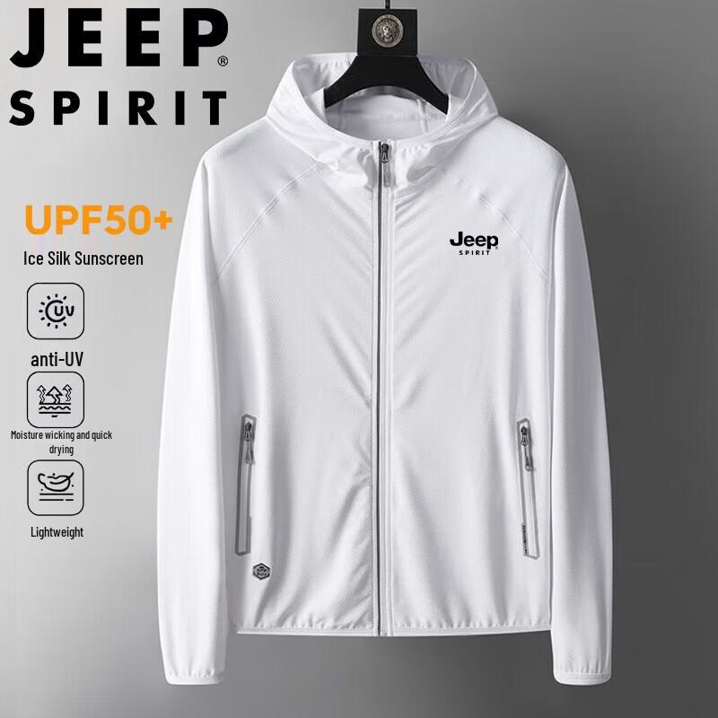 JEEP SPIRIT Men's Summer Outdoor Sun Protection Jacket