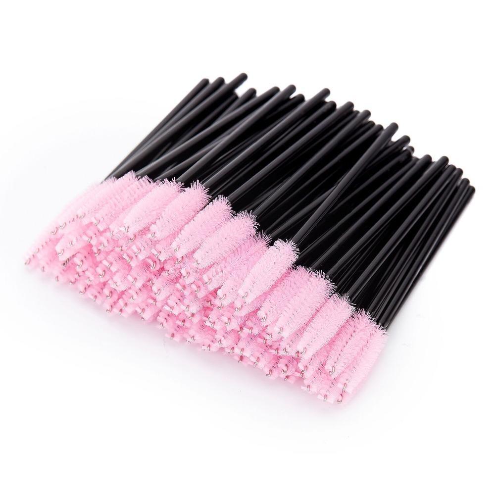 50Pcs Одноразовая кисть для ресниц Тушь для ресниц Палочки Аппликатор Spoolers Makeup Tool