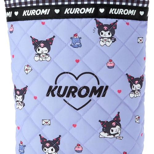 Sanrio (SANRIO) Sanrio Shoe Bag Kuromi Kuromi-chan Kuromi 28ÁE2ÁEcm Quilted Bag Character 207918 SANRIO