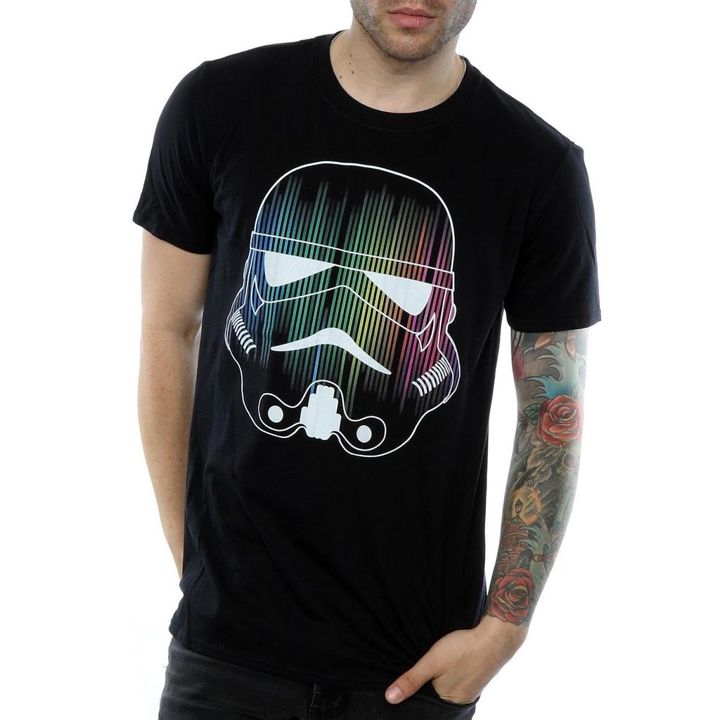 Star Wars Mens Stormtrooper Vertical Lights T-Shirt