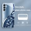 Цветной Алмазный Градиентный Для Samsung Galaxy A01 A02 A03 Core A04 A14 4G A13 54 34 31 20 25 23 22 5G S21 Ultra S20 Стеклянный Чехол для Телефона
