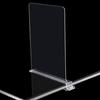2/4/6Pcs Clear Acrylic Shelf Dividers Organizer Shoes Clothes Purses Blankets Closet Separators for Bedroom