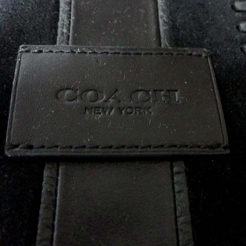 [Б/у] COACH/Coach сумка для тела кожаная одно плечо замша/b48-39