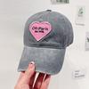 Бейсболки с вышитыми надписями «Любовь» Кепки нейтрального цвета для грузовиков Дышащие регулируемые шляпы для гольфа Женские летние модные солнцезащитные шляпы с закругленными краями Парные солнцезащитные шляпы Y2K