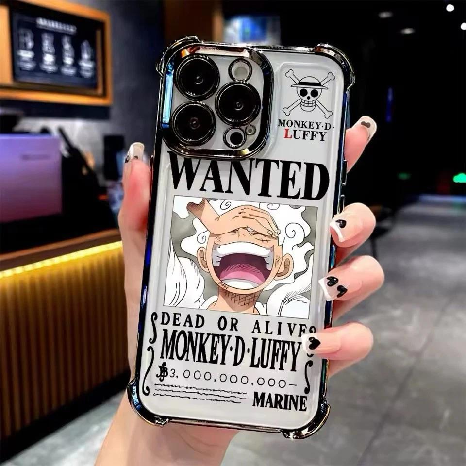 Anime Ones Pieces Phone Case For Samsung S26 S25 S24 S23 S22 S21 S20 FE Note20 Edge Plus Ultra 4G 5G Anti Fall Airbag