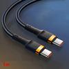 120 Вт Кабель для быстрой зарядки Pd Быстрая зарядка Высокое качество Usb C на Usb Type C Кабель для телефона