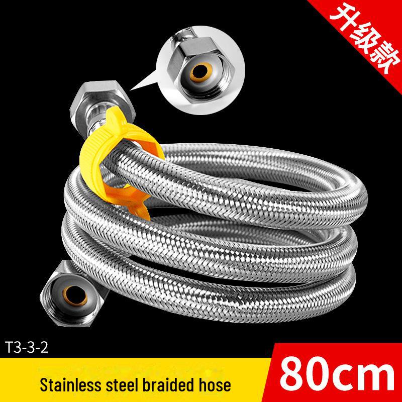 Шланг для подачи воды из стали с пластиковым покрытием для крана/обогревателя/туалета