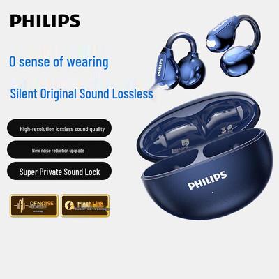 Спортивные Bluetooth-наушники Philips TAQ3020 с костной проводимостью, на клипсе