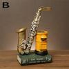 Скандинавский ретро студенческий творческий подарок из смолы украшение для саксофона скрипки держатель для ручек и вставка для ручки