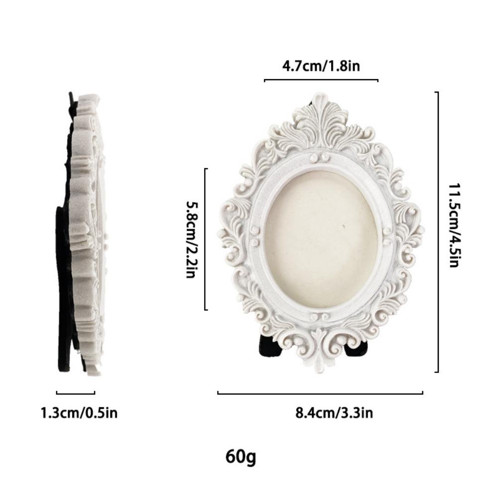 Elegant Vintage Picture Frame Resin Ornate Details Gold Antique Frame Can Be Placed Can Be Hung Baroque Decor Frame