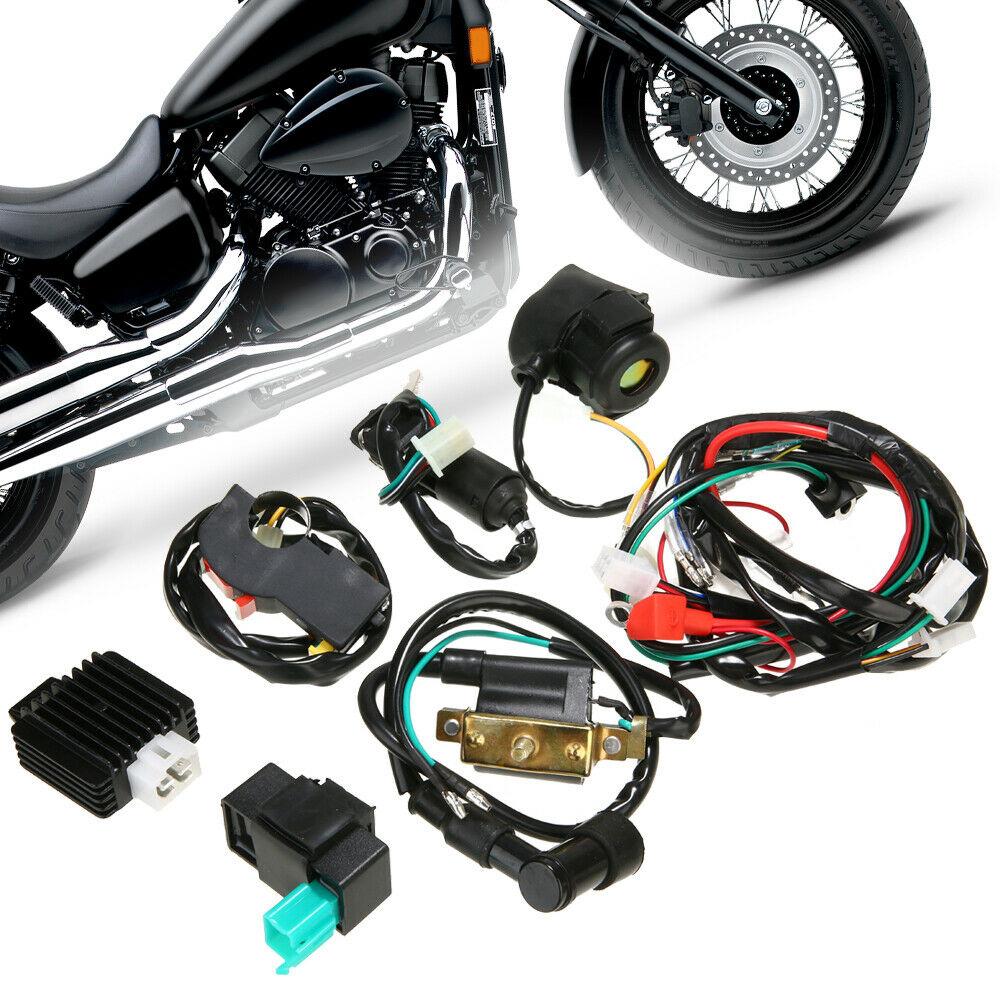 ЖГУТ ЭЛЕКТРИЧЕСКИХ ПРОВОДОВ КАТУШКА CDI В СБОРЕ ДЛЯ 50-110CC 125CC ATV QUAD BUGGY Kit