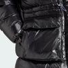 Adidas Originals PUFFED LONG FUR Down Jacket Women's Black (Unisex) Down Jackets IR7117