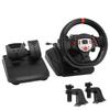 5 In 1 Driving Force Racing Wheel with Pedal 180 Degree Paddle Shifter Vibration PC Steering Wheel