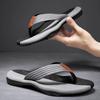 High Quality Brand Fashion Men Flip Flops Summer Beach Flip Flops Men Casual Breathable Thicken Beach Men Slippers Outdoor Slied