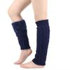 Solid Color Women Leg Warmers Double-Layered Foot Covers Knitting Leg Warmers  Cold Weather