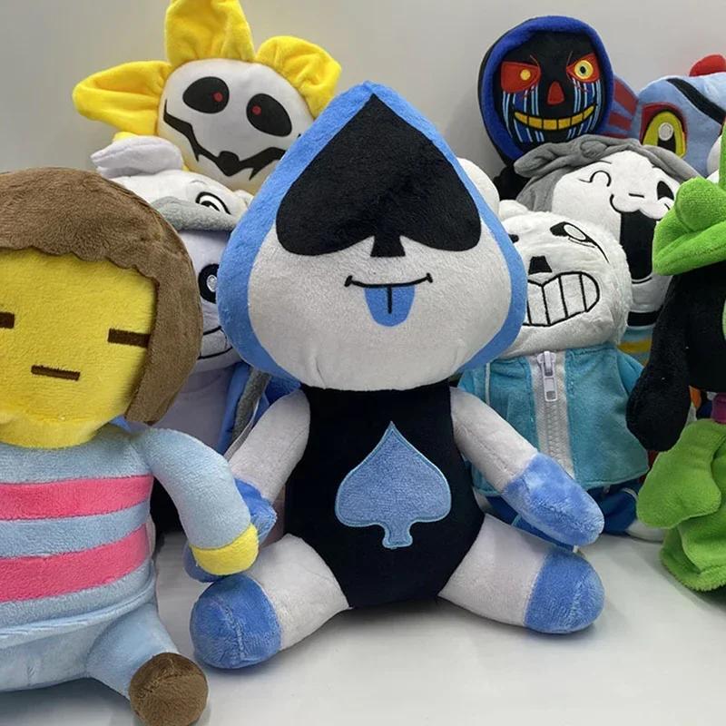 Плюшевые игрушки в стиле Undertale, куклы-персонажи, украшение для дивана-кровати, подарки на день рождения и Рождество для детей