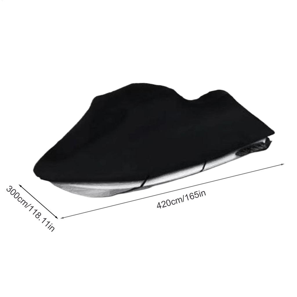 Motorboat Cover Oxford Fabric Watercraft Waverunner Protector Watercraft Cover For Recreational Boaters Water Sports Enthusiasts