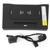 15W Black Wireless Charger Car Mobile Phone Charging Plate Fit for Hyundai IX25 Creta Cantus