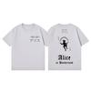 TV Series Alice in Borderland Print Tshirt High Quality Fashion Oversized Tshirts Men Women Casual Cotton Short Sleeve T Shirt