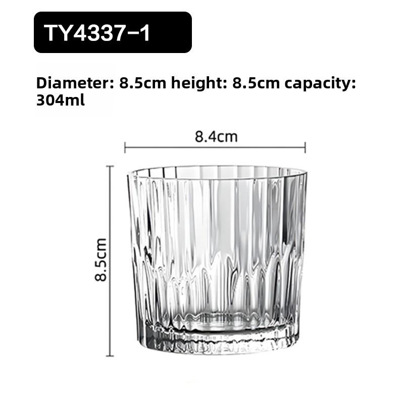 Лед Американский Латте Кофейная чашка ins Ветер Стекло Высокая температура Простая чашка для воды Чашка для молока Чашка для напитков Чашка для сока