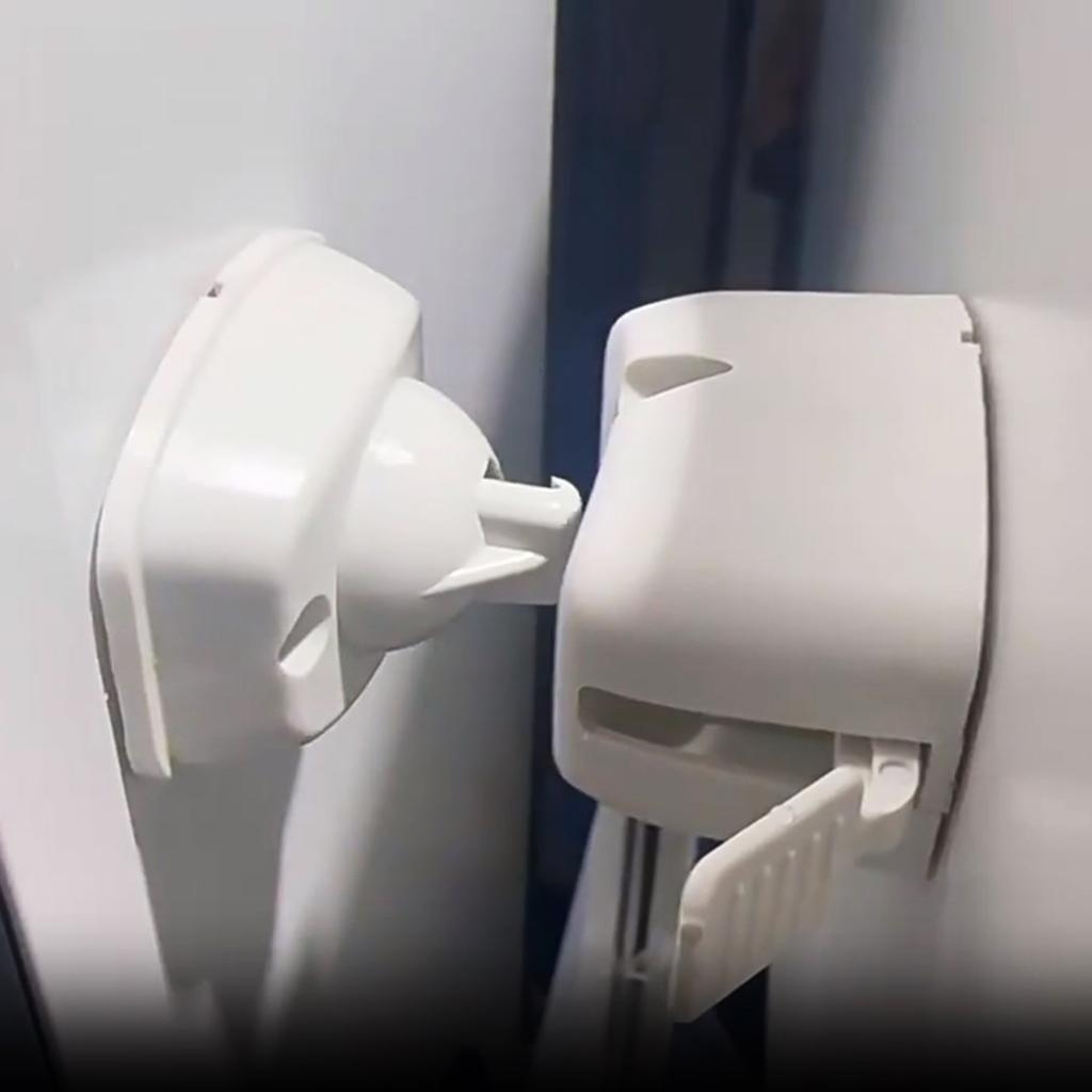 Зажимы для отделения багажной двери автофургона Пластиковый держатель защелки для дверного замка Грузовой автофургон Прицеп Караван Автодома Остановка входа