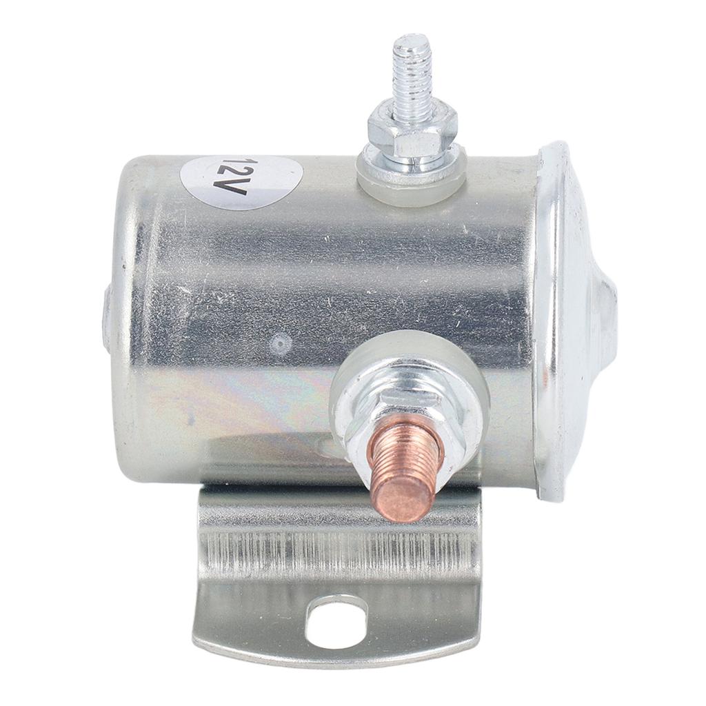 Start Relay 3 Head Terminal Block Solenoid Starter Oil Pump Magnetic Switch Relay 200A 12VDC