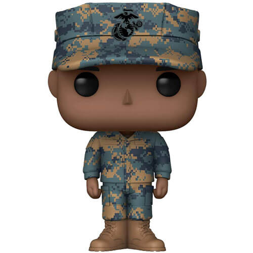 Мужской поп-морская пехота США! винил (афроамериканец)